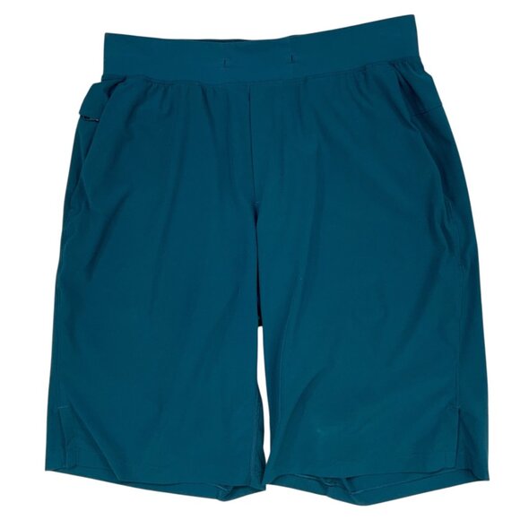 Lululemon Mens T.H.E. Short Linerless 11" Updated M Mach Blue Athletic M7AA3S - Picture 1 of 15